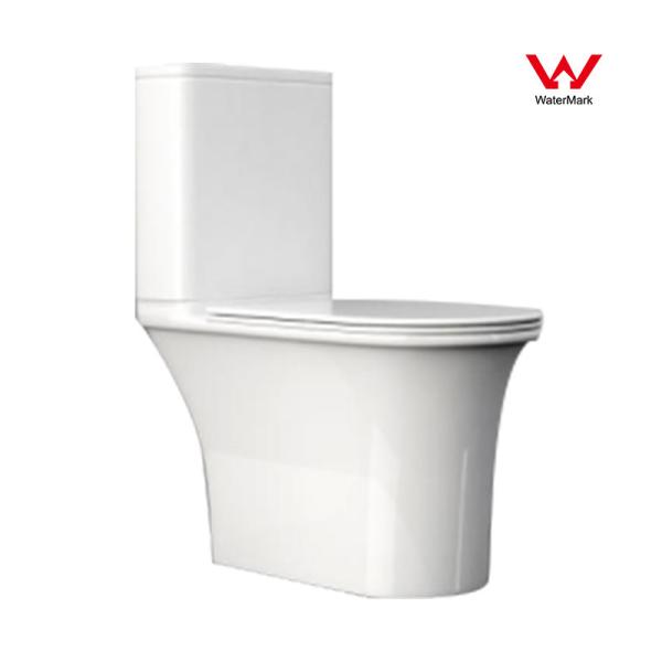Buy cheap ARROW Two Piece Toilets , Sanitary Ware 180mm S And P Trap Toilet Elongated from wholesalers