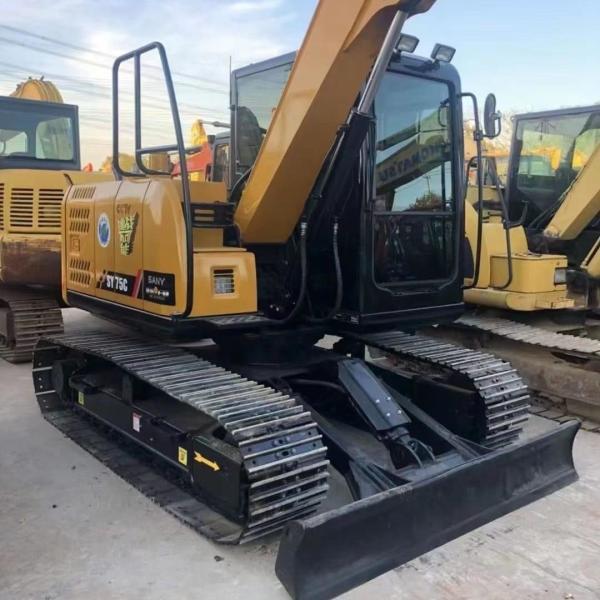 Buy cheap Used SANY Digger SY75 Secondhand 7.5ton Small Type Mini Crawler Excavator from wholesalers