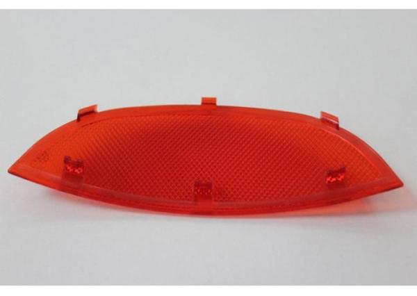 Plastic Injection Molding Services , Single Cavity Large Red ABS Auto Parts
