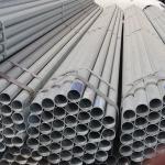 Invoicing by actual weight 20ft 2 inch galvanized steel pipe for construction