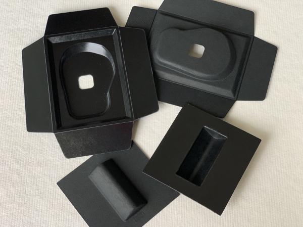 Buy cheap 1.0mm Molded Fiber Packaging Colored PLA Laminated Pulp Tray from wholesalers