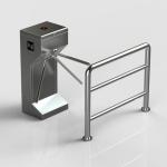 Buy cheap SUS304 RFID Tripod Turnstile Gate 30-45 Persons / Min Electronic Access Control from wholesalers