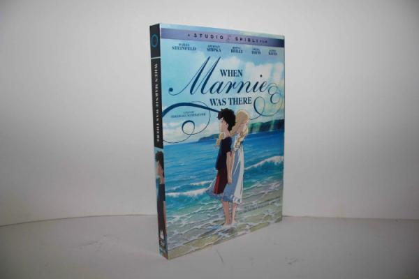 2016 When Marnie Was There dvd Movie disney movie children carton dvd with slip