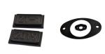 0.3mm Tolerance Silicone Rubber Gasket Seals 70 Shore A