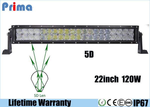Buy cheap 22 Inch 120W Spot Flood LED Light Bar , 6000K Automotive Vehicle LED Light Bars from wholesalers