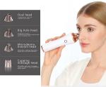RoHS Black Oval Head Pimple Remover Machine Blackheads Vacuum Machine