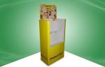 Buy cheap Yellow Customized Store Storage Cardboard Display Units for Frame from wholesalers