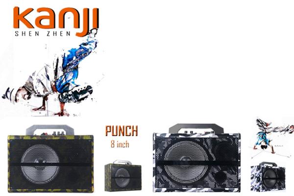 Buy cheap Wooden Portable Party Speakers 8"Driver Unit Active Necessary For Outdoor from wholesalers