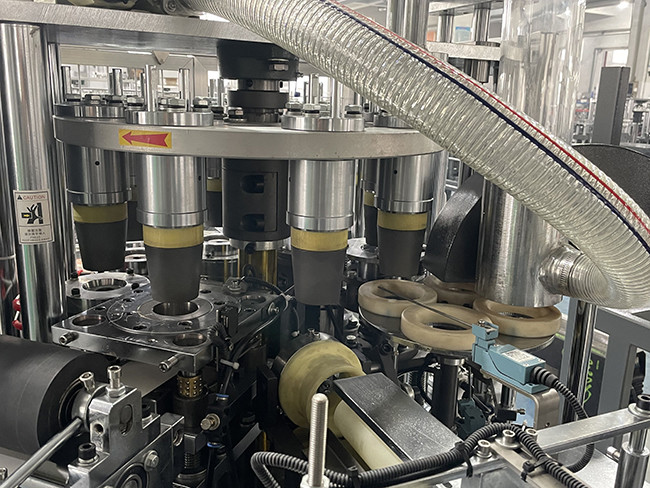 0.4-0.6Mpa Paper Cup Making Machines 4KW One Time Paper Cup Machine