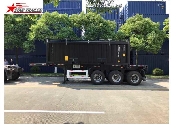 Buy cheap Transport Container Skeletal Container Trailer 3 Axles Lightweight Heavy Capacity from wholesalers
