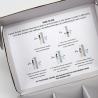 Buy cheap Luxury Cardboard Paper Perfume Packaging Business Shipping Flat Handle Gift Boxes from wholesalers