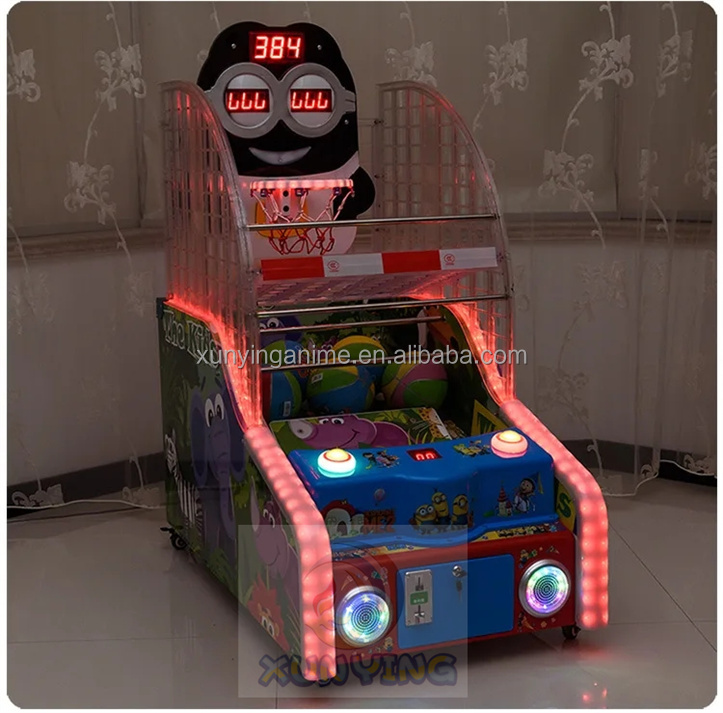 Adventureland Coin Operated Kiddie Ride Street Basketball Shooting Boxing Game 1 Player