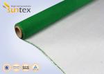Thermal Insulation PU Coated Fiberglass Fabric / High Heat Resistant Fabric 1
