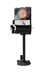 Rectangle Commercial Phone Charging Station With Digital LCD Screen In Shopping