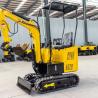 Buy cheap EPA Rubber Track Mini Hydraulic Excavator Overall Length 5385mm from wholesalers