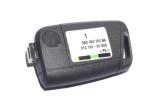 Black Volkswagen Golf Flip Key 5G0 959 753 BA 3 Button 433 Mhz ID 48