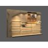 Buy cheap Fashion Design Shoe Display Cabinet Display Shelves For Shoes 1000*350*2000mm from wholesalers