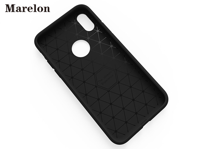 Grid TPU Iphone 8 Protective Case Solid Double Bonding Protective Design