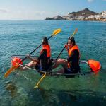 Buy cheap CC Double Person Clear Plastic Kayak Custom Color / Logo For Sports / Leisure from wholesalers