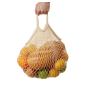 Buy cheap Green Cotton Mesh Vegetable Veggie Reusable Grocery Tote Bag from wholesalers