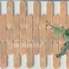 Buy cheap Long Oval Stone Mosaic Subway Wall Tiles For Bathroom And Living Room from wholesalers