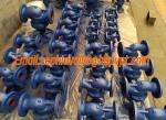 GG25 PN16 DIN 3356 bellows globe valve with competitive prices made in China
