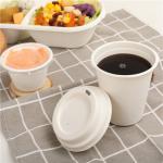 12oz 25pcs/Bag Yogurt Biodegradable Cups And Lids