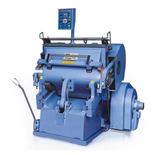 Buy cheap Excellent Box Flatbed Manual Die Cutting Creasing Carton Machine with 380 V Voltage from wholesalers