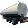 Buy cheap 45000L Used Petroleum Tank Trailers For Sale , 3axles 3 Compartments Fuel Tanker Semi Trailer from wholesalers