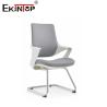 Buy cheap OEM Orange Leather Office Chair With Metal Legs Silent Wheels from wholesalers