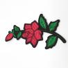 Buy cheap Clothing Appliques Flower Embroidery Patches 100% Polyester Material Delicate from wholesalers