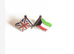 American Flag Custom Enamel Badges No Minimum Order / Hard Enamel Badges