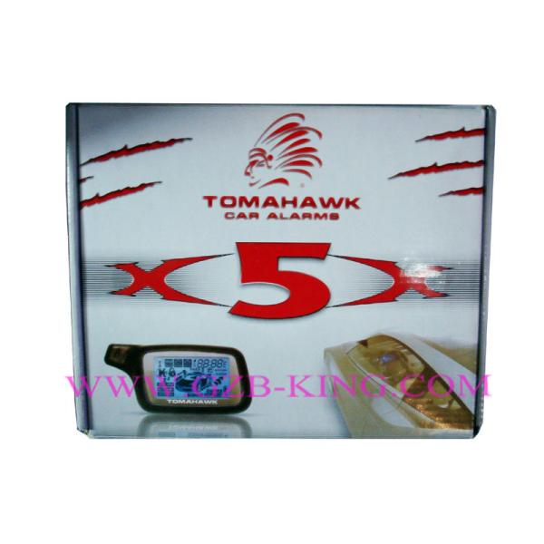 Buy cheap best wholesale TOMAHAWK brand X5 super long range TWO WAY CAR ALARM SYSTEM from wholesalers