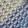 Buy cheap Space Divider Metal Chain Link Curtains Fly Screen Curved Andulated from wholesalers