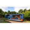 Buy cheap 2 Bedroom Temporary Light Steel Prefab House With Rockwool Insulation from wholesalers