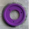 Buy cheap LK Stenter Machine Parts Brush Wheel Purple Plastic Body Stainless Steel Hair Bristle Nylon Hair Optional from wholesalers