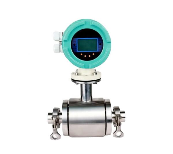 Buy cheap Sanitary Electromagnetic Flowmeter Anti Corrosion Stainless Steel With Tetrafluoro Lining from wholesalers