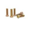 Buy cheap M10*30 Environmental Protection Color Zinc External Hexagon Bolt Electrophoresis Black Hexagon Full Tooth Screw from wholesalers