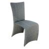 Buy cheap Indoor Fabric Upholstered Dining Chairs , Luxury Dining Chair Full Wrapped Leg from wholesalers