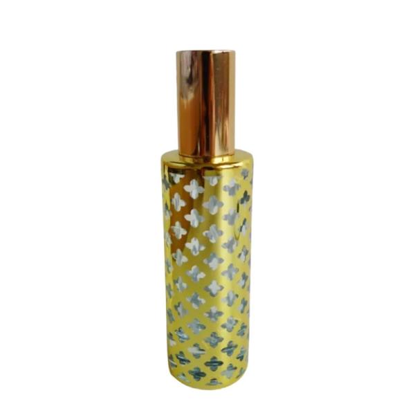 perfume spray bottle recycled glass bottles black blue red pink green cap