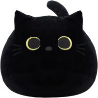 Buy cheap Black Cat Plush Toy: Soft, Stuffed Animal Pillow, Baby Sofa Decoration, Cat product