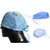 Buy cheap Dustproof Breathable Disposable Surgical Caps Non Woven Customized Color from wholesalers