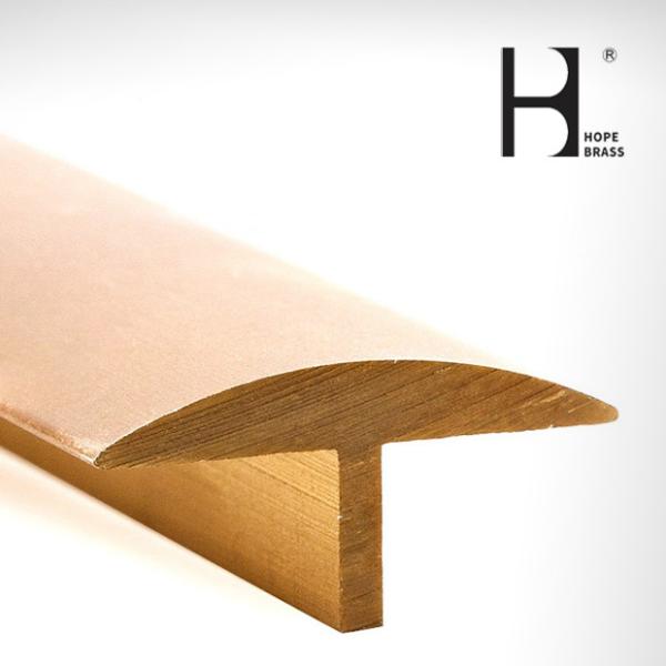 Buy cheap T shape Yellow Golden Brass Used For Decorative Copper Material from wholesalers