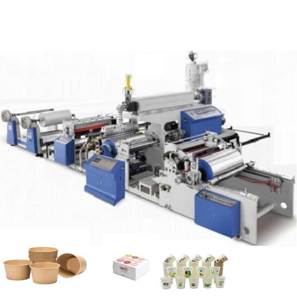 Buy cheap 165kw Extrusion Lamination Paper PE Coating Machine 800-1600mm Width from wholesalers