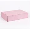 Buy cheap E Grade Corrugated Pink Cardboard Box Cosmetic Packaging Pantone Colors Printing from wholesalers