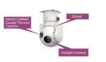 2-Axis / 4-Gimbal Airborne Electro Optical Targeting System For Surveillance And