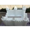 Buy cheap hot sale white inflatable wedding party bouncer for decoration inflatable white bouncer house castle from wholesalers