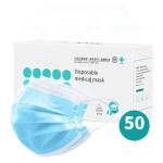 3 Ply Face Mask Wholesale White Color Disposable Protective Mask