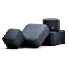 Buy cheap Gorgeous Steel Blue Ring Leather Gift Box Jewelry Storage Box from wholesalers