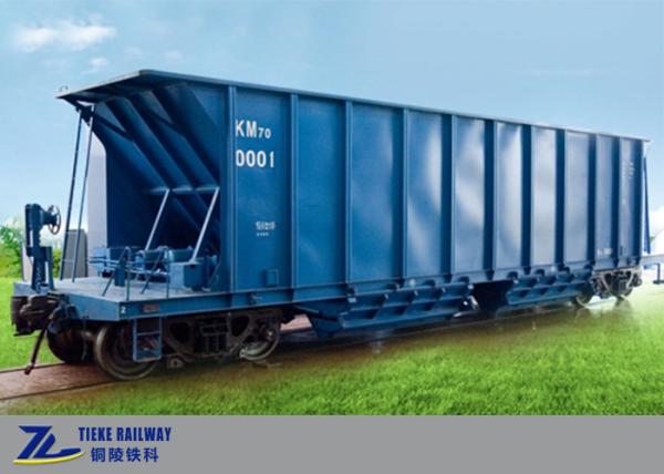 Heavy Load 70 Ton Ore Coal Railway Hopper Wagons 1435mm Gauge 120 Km/H Speed
